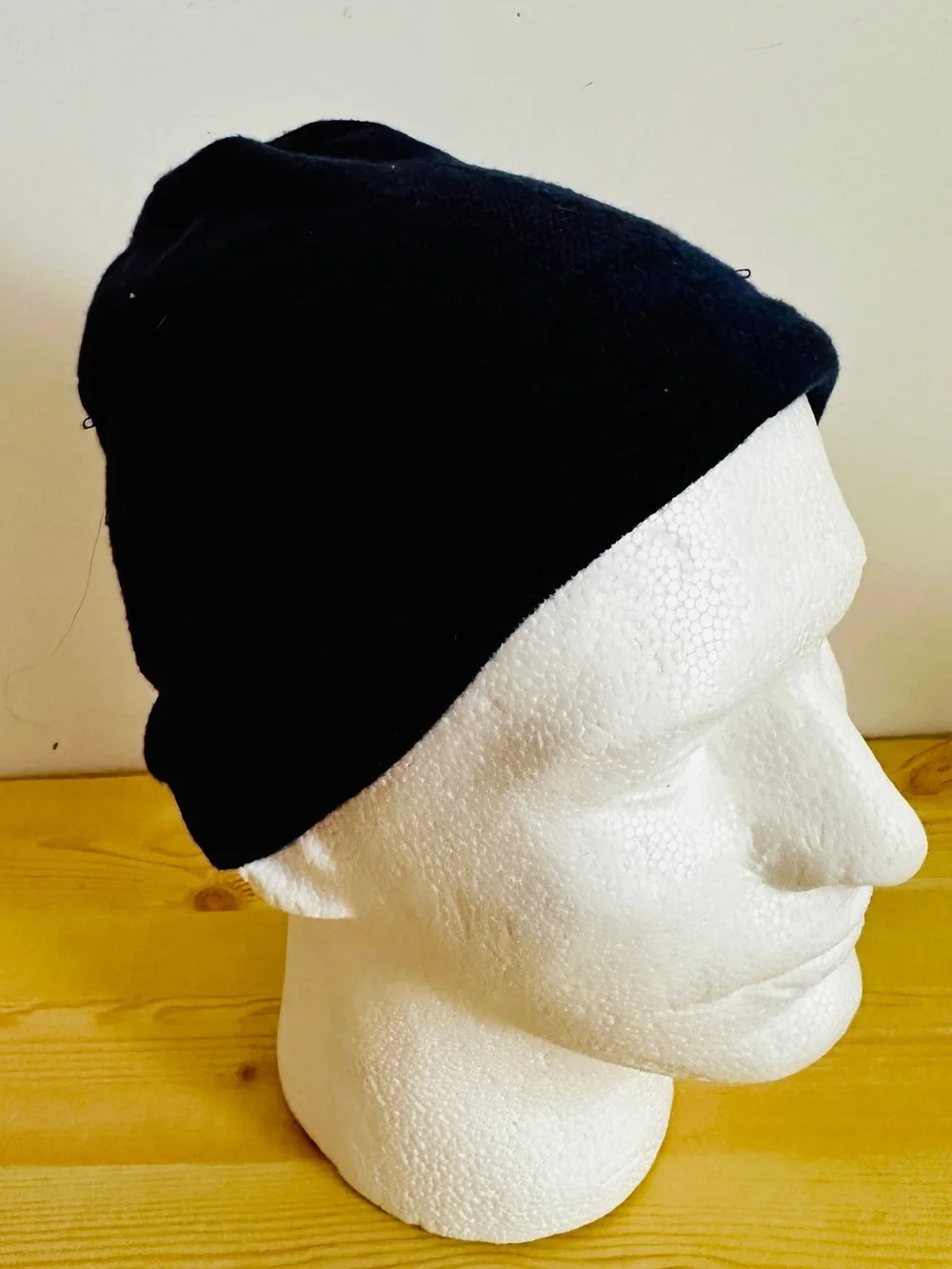 Adult Crochet Hat and Navy Knit Hat